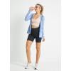 imagebaleaf Womens 6quot8quot High Waisted Biker Shorts with Pockets for Gym Workout Yoga Running AthleticPrinted Color 3