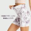 imagebaleaf Womens 6quot8quot High Waisted Biker Shorts with Pockets for Gym Workout Yoga Running AthleticPurple Smoke