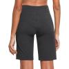 imagebaleaf Womens Bermuda Long Shorts 10quot Knee Length High Rise Athletic Shorts Pull On Workout Walking Golf Running SummerCotton Blend  Heather Gray