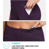 imagebaleaf Womens Bermuda Long Shorts 10quot Knee Length High Rise Athletic Shorts Pull On Workout Walking Golf Running SummerPurple