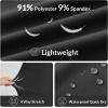 imagebaleaf Womens Capri Pants Wide Leg Plus Size UPF50 Lightweight Quick Dry Pants Casual Loose Sweatpants Hiking WalkingBlack
