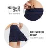 imagebaleaf Womens Pleated Tennis Skirt Golf Skorts for Woman High Waisted Lightweight Athletic Shorts PocketsNavy