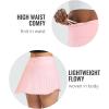imagebaleaf Womens Pleated Tennis Skirt Golf Skorts for Woman High Waisted Lightweight Athletic Shorts PocketsPink