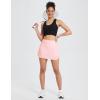 imagebaleaf Womens Pleated Tennis Skirt Golf Skorts for Woman High Waisted Lightweight Athletic Shorts PocketsPink
