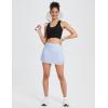 imagebaleaf Womens Pleated Tennis Skirt Golf Skorts for Woman High Waisted Lightweight Athletic Shorts PocketsSnow Blue