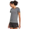 imagebaleaf Womens Short Sleeve Running Workout Shirts Athletic Tops Lightweight Quick Dry Training Yoga CrewneckHeather Gray
