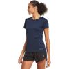 imagebaleaf Womens Short Sleeve Running Workout Shirts Athletic Tops Lightweight Quick Dry Training Yoga CrewneckNavy