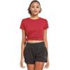 imagebaleaf Womens Short Sleeve Running Workout Shirts Athletic Tops Lightweight Quick Dry Training Yoga CrewneckRed