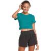 imagebaleaf Womens Short Sleeve Running Workout Shirts Athletic Tops Lightweight Quick Dry Training Yoga CrewneckTeal