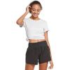 imagebaleaf Womens Short Sleeve Running Workout Shirts Athletic Tops Lightweight Quick Dry Training Yoga CrewneckWhite