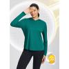 imagebaleaf Womens UPF 50 Sun Shirt with Hoodie SPF Long Sleeve UV Protection Clothing Hiking Fishing Outdoor LightweightDuck Green