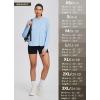 imagebaleaf Womens UPF 50 Sun Shirt with Hoodie SPF Long Sleeve UV Protection Clothing Hiking Fishing Outdoor LightweightLight Blue