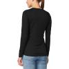 imagebaleaf Womens UPF 50 Sun Shirts Long Sleeve UV Protection Rash Guard Lightweight Quick Dry SPF Hiking Tops OutdoorA01black