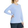 imagebaleaf Womens UPF 50 Sun Shirts Long Sleeve UV Protection Rash Guard Lightweight Quick Dry SPF Hiking Tops OutdoorA01graystone