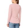 imagebaleaf Womens UPF 50 Sun Shirts Long Sleeve UV Protection Rash Guard Lightweight Quick Dry SPF Hiking Tops OutdoorA01seashell Pink