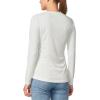 imagebaleaf Womens UPF 50 Sun Shirts Long Sleeve UV Protection Rash Guard Lightweight Quick Dry SPF Hiking Tops OutdoorA01white
