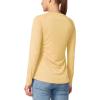 imagebaleaf Womens UPF 50 Sun Shirts Long Sleeve UV Protection Rash Guard Lightweight Quick Dry SPF Hiking Tops OutdoorA01yellow