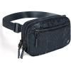 imageBALEAF Belt Bag Women Fanny Packs Crossbody Fashion Waist Pack Water Resistant Adjustable Strap 2L Dark GreyDark Grey