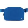 imageBALEAF Fanny Pack for Women Belt Bag Water Resistant Fashion Crossbody Waist Packs Adjustable Strap Black 1LBlue 1L