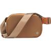 imageBALEAF Fanny Pack for Women Belt Bag Water Resistant Fashion Crossbody Waist Packs Adjustable Strap Black 1LBrown 2L