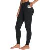 imagebaleaf Freeleaf Womens 78 Yoga Leggings with Pockets High Waisted 27quot Workout Lounge Leggings Cozy Soft Athletic PantsBlack
