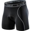 imagebaleaf Mens 4D Padded Bike Shorts Cycling Underwear with Padding Road Biking MTB Liner Shorts Bicycle GearClassicblackGray47