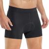 imagebaleaf Mens 4D Padded Bike Shorts Cycling Underwear with Padding Road Biking MTB Liner Shorts Bicycle GearMeshblack47