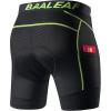 imagebaleaf Mens Cycling Underwear 4D Padded Bike Shorts Pocket Mountain Bike Liner Bicycle GearGreen