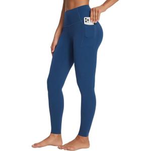 imagebaleaf Freeleaf Womens 78 Yoga Leggings with Pockets High Waisted 27quot Workout Lounge Leggings Cozy Soft Athletic PantsGibraltar Sea