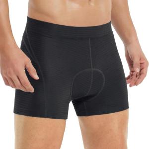 imagebaleaf Mens 4D Padded Bike Shorts Cycling Underwear with Padding Road Biking MTB Liner Shorts Bicycle GearMeshblack47
