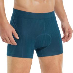 imagebaleaf Mens 4D Padded Bike Shorts Cycling Underwear with Padding Road Biking MTB Liner Shorts Bicycle GearMeshblue47