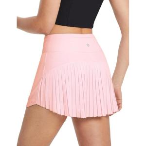 imagebaleaf Womens Pleated Tennis Skirt Golf Skorts for Woman High Waisted Lightweight Athletic Shorts PocketsPink