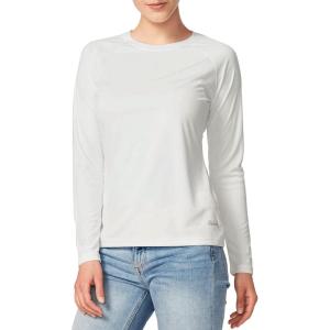 imagebaleaf Womens UPF 50 Sun Shirts Long Sleeve UV Protection Rash Guard Lightweight Quick Dry SPF Hiking Tops OutdoorA01white