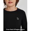 imagebaleaf Boys Compression Shirt Long Sleeve Youth Undershirts Kids Football Baseball Baselayer Cold Gear Quick DryBlack
