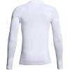 imagebaleaf Boys Compression Shirt Long Sleeve Youth Undershirts Kids Football Baseball Baselayer Cold Gear Quick DryWhite
