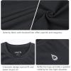 imagebaleaf Boys Thermal Compression Shirts Youth Long Sleeve Fleece Base Layer Soccer Football Cold Gear01black