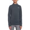 imagebaleaf Boys Thermal Compression Shirts Youth Long Sleeve Fleece Base Layer Soccer Football Cold GearGrayfleece Lined