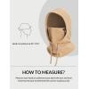 imagebaleaf Fleece Balaclava Face MaskThermal Ski Mask for Men and WomenWinter Hats Face Cover Hood Cold Weather Gear 2 SizeBrown