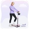 imagebaleaf Fleece Girls Jacket Zip Up Fall Jackets Kids Equestrian Riding Shirts Thermal Athletic Sweatshirts WarmPurple