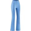 imagebaleaf Girls Flare Leggings Yoga Dance Pants Kids Bell Bottoms School Preppy Teen High Waist Pockets AthleticLight Blue