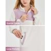 imagebaleaf Girls Fleece Dress Thermal Pullover Long Polar Tunic Sweatshirt Quarter Zip Winter Outfits PocketBirch White