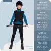 imagebaleaf Girls Fleece Long Sleeve Shirts Fall Jacket Half Zip Sweatshirts Horse Riding Camping Thermal Coat KidsBblue