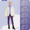 imagebaleaf Girls Fleece Long Sleeve Shirts Fall Jacket Half Zip Sweatshirts Horse Riding Camping Thermal Coat KidsBpurple