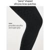 imagebaleaf Girls Horse Riding Pants Kids Equestrian Breeches Belt Loops KneePatch Youth Schooling Tights Zipper PocketBlack