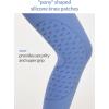 imagebaleaf Girls Horse Riding Pants Kids Equestrian Breeches Belt Loops KneePatch Youth Schooling Tights Zipper PocketBlue