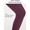 imagebaleaf Girls Horse Riding Pants Kids Equestrian Breeches Belt Loops KneePatch Youth Schooling Tights Zipper PocketWine Red