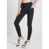 imagebaleaf Girls Leggings Dance Tights Yoga Pants with Pocket Preppy Clothes Kids Teen Running Athletic Workout BalletBlack