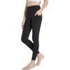 imagebaleaf Girls Leggings Dance Tights Yoga Pants with Pocket Preppy Clothes Kids Teen Running Athletic Workout BalletBlack