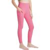 imagebaleaf Girls Leggings Dance Tights Yoga Pants with Pocket Preppy Clothes Kids Teen Running Athletic Workout BalletHot Pink