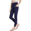 imagebaleaf Girls Leggings Dance Tights Yoga Pants with Pocket Preppy Clothes Kids Teen Running Athletic Workout BalletNavy
